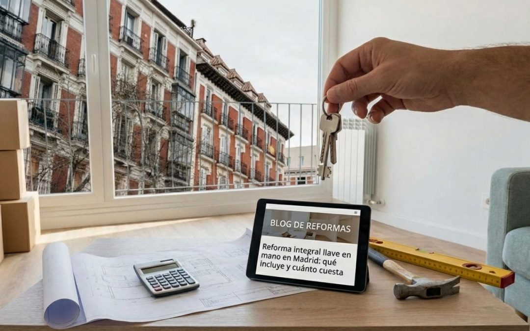 Reforma integral llave en mano en Madrid: qué incluye y cuánto cuesta